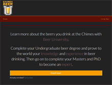 Tablet Screenshot of chimesbeeru.com